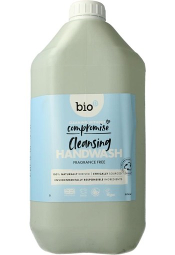 Bio-D Handzeep vloeibaar parfumvrij (5 Liter)