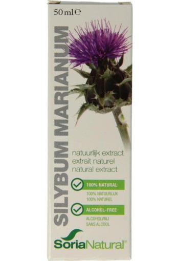 Soria Natural Silybum marianum extract (50 Milliliter)
