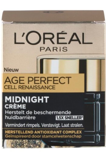 Loreal | L’Oréal Paris Age Perfect Cell Renaissance Nachtcrème 50 ml Anti Rimpel