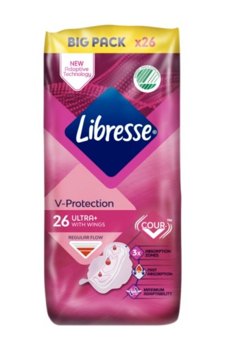 Libresse Ultra Thin Duopack Maandverband Normal 28 stuks