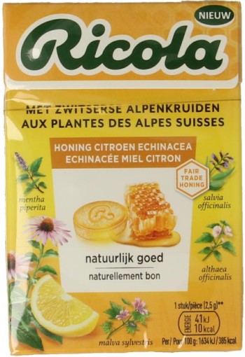 Ricola Honey lemon echinacea (50 Gram)