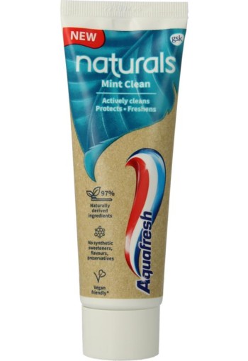 Aquafresh Tandpasta naturals mint clean (75 Milliliter)