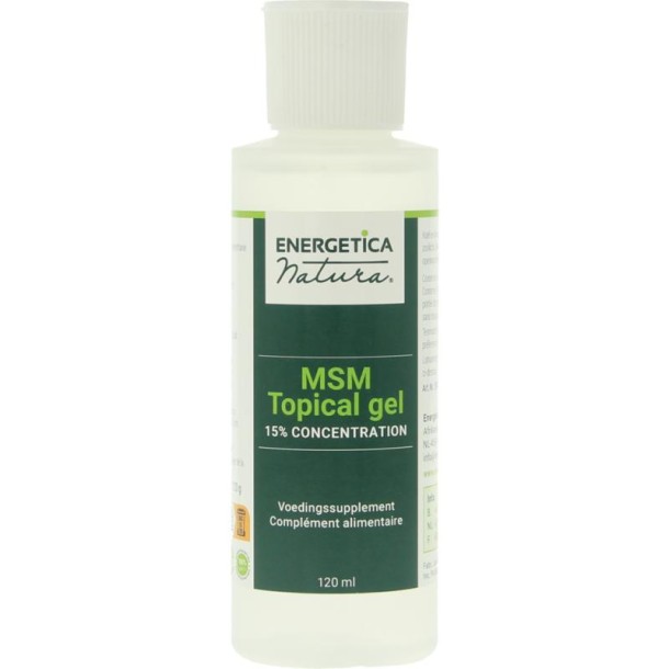 Energetica Nat MSM topical gel (120 Milliliter)