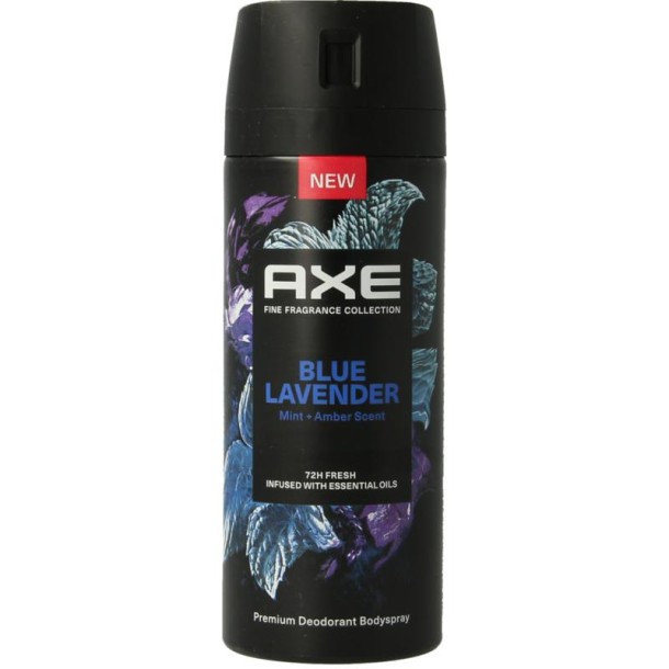 AXE Deodorant bodyspray kenobi blue lavender (150 Milliliter)