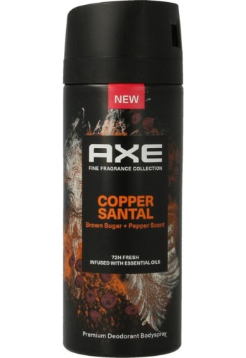 AXE Deodorant bodyspray kenobi copper santal (150 Milliliter)