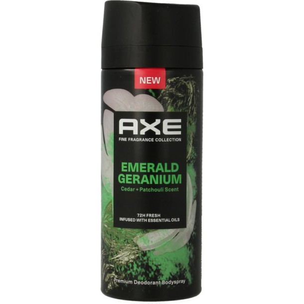 AXE Deodorant bodyspray kenobi green geranium (150 Milliliter)