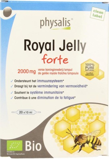 Physalis Royal jelly forte bio 10ml (20 Ampullen)