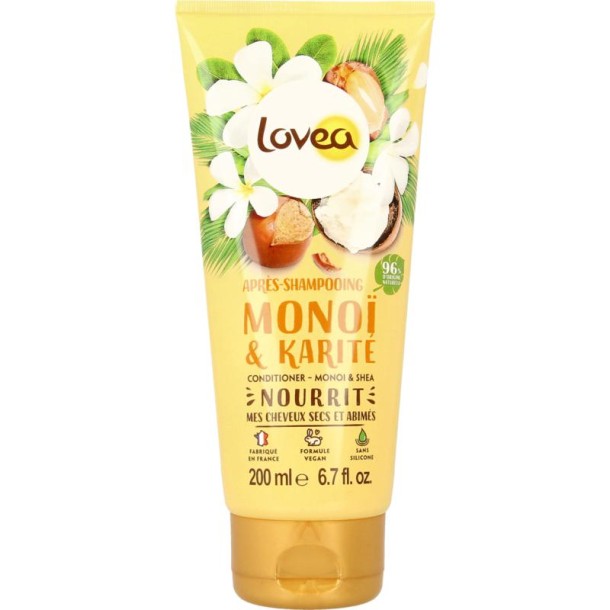 Lovea Conditioner Monoi & Shea (200 Milliliter)