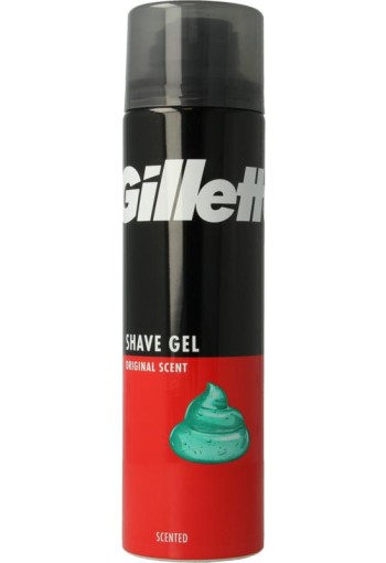 Gillette Base shaving gel original (200 Milliliter)