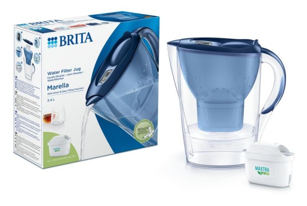 Brita Waterfilterkan Marella cool blue (1 Stuks)