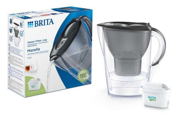 Brita Waterfilterkan Marella cool graphite (1 Set)