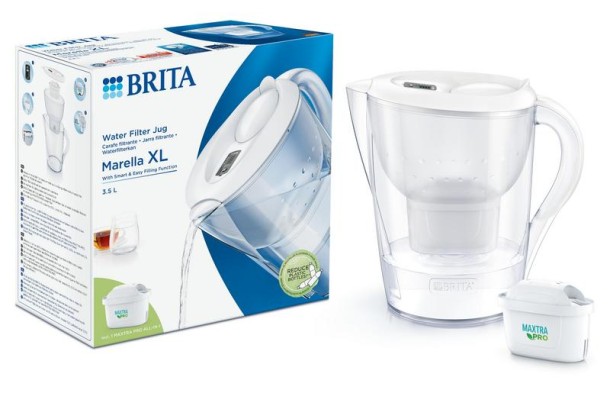 Brita Waterfilterkan Marella XL white (1 Stuks)