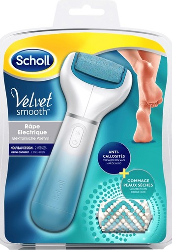 Scholl Velvet Smooth -  voetvijl