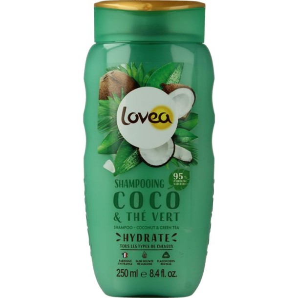 Lovea Shampoo coco & green tea (250 Milliliter)