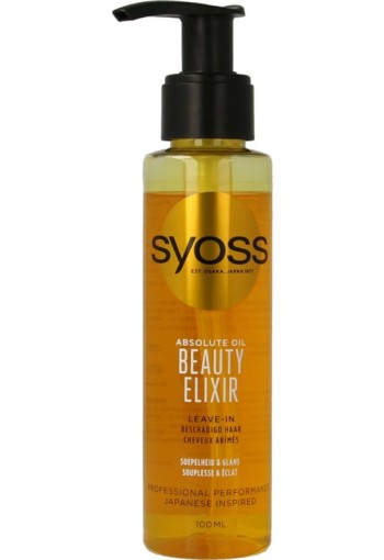 Syoss Beauty elixir absolute oil haarolie (100 Milliliter)