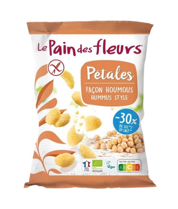 Pain Des Fleurs Chips hummus glutenvrij bio (75 Gram)