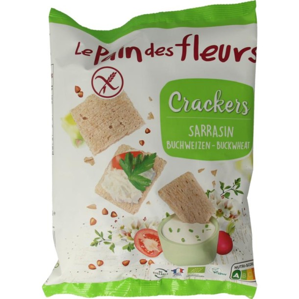 Pain Des Fleurs Salty snack boekweit bio (75 Gram)