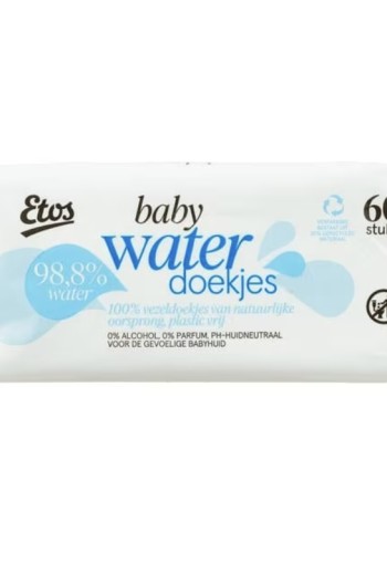 Etos Baby Waterdoekjes 60 stuks