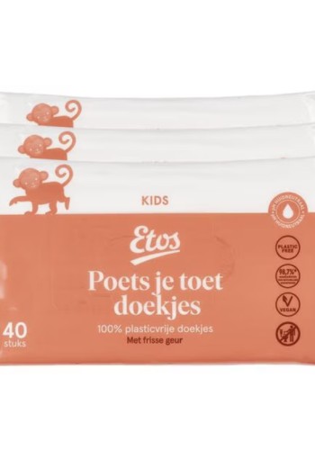 Etos Kids Poets Je Toet Doekje 120 stuks