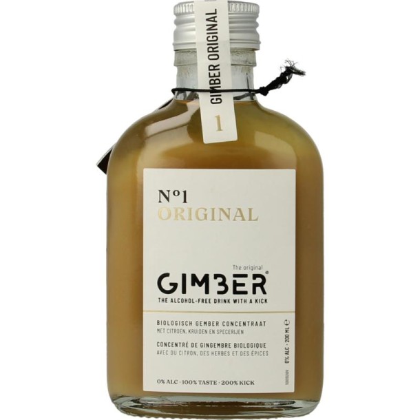 Gimber No. 1 original gember concentraat bio (200 Milliliter)