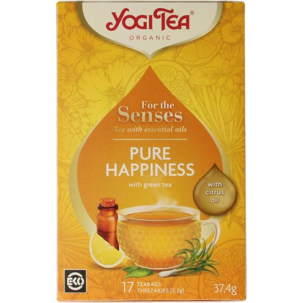 Yogi Tea Tea for the senses pure happiness (17 Zakjes)