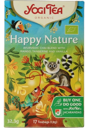 Yogi Tea Happy nature bio (17 Zakjes)