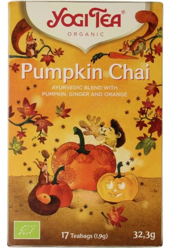 Yogi Tea Pumpkin chai bio (17 Zakjes)