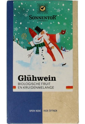 Sonnentor Gluhwein kruidenmix builtjes bio (18 Zakjes)