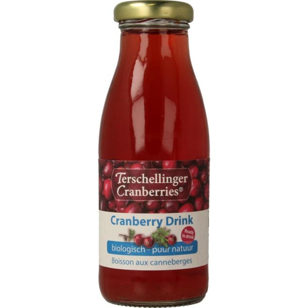 Terschellinger Cranberry drink bio (250 Milliliter)