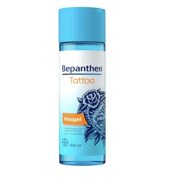 Bepanthen Tattoo wasgel (200 Milliliter)