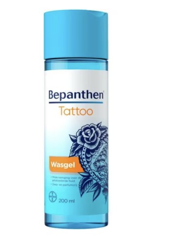 Bepanthen Tattoo wasgel (200 Milliliter)