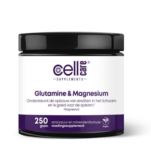 Cellcare Glutamine met magnesium (250 Gram)