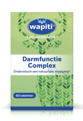 Wapiti Darmfunctie Complex - 60 Tabletten - Voedingssupplement