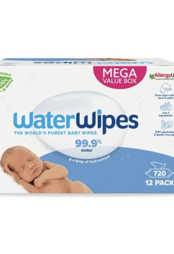 Waterwipes Babydoekjes 12-pak (720 Stuks)