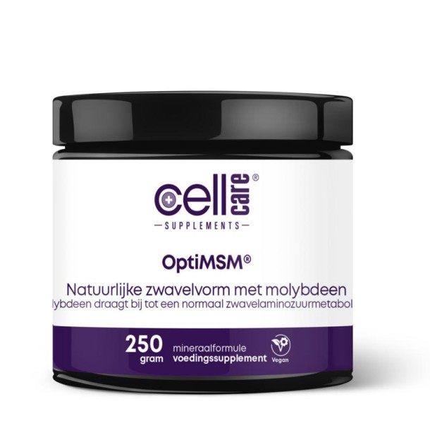Cellcare MSM met molybdeen (250 Gram)