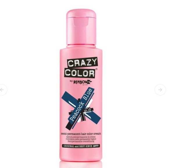 Crazy Color Peacock Blue 100ml