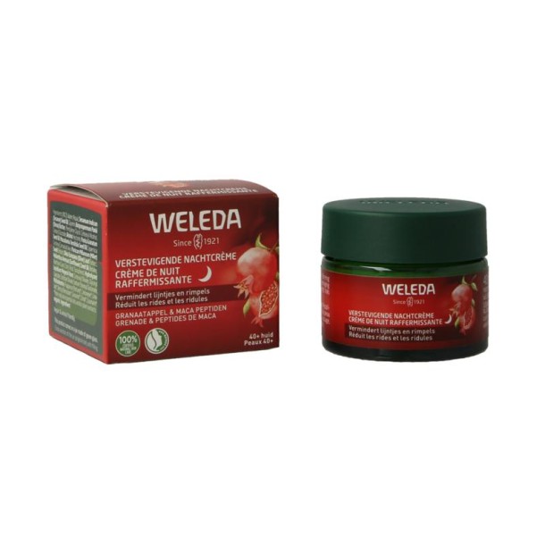 Weleda Granaatappel & maca verstevigende nachtcreme (40 Milliliter)