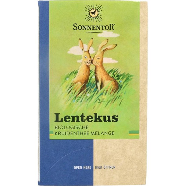 Sonnentor Lentekus bio (18 Zakjes)