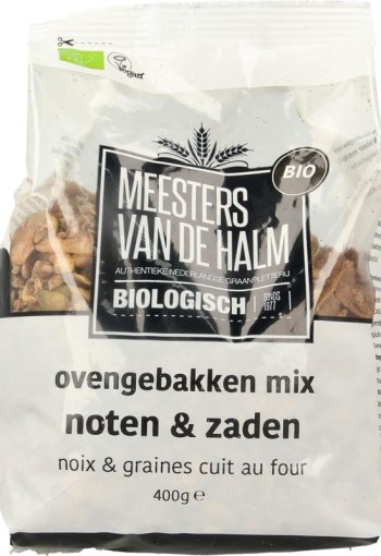 De Halm Ovengebakken noten en zaden bio (400 Gram)