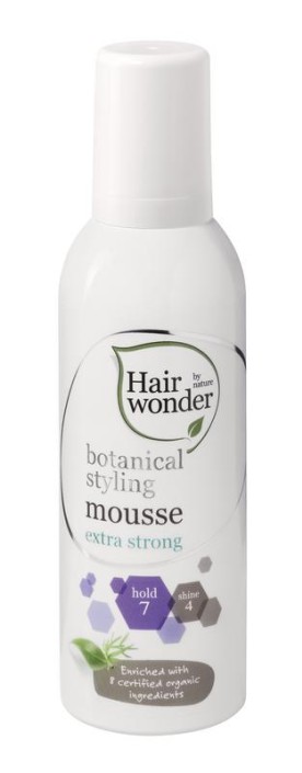 Hairwonder Botanical styling mousse extra strong (200 Milliliter)