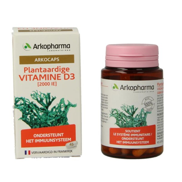 Arkocaps Vitamine D3 2000IE vegan (45 Capsules)