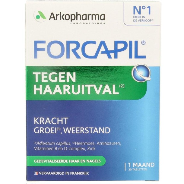 Forcapil Tegen haaruitval (30 Tabletten)