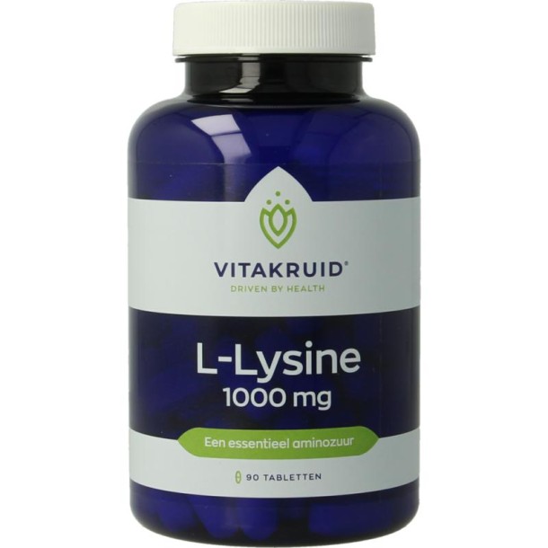 Vitakruid L-Lysine 1000 mg (90 Tabletten)