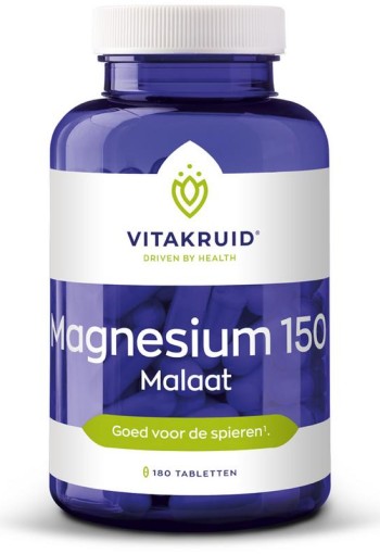 Vitakruid Magnesium 150 malaat (180 Tabletten)