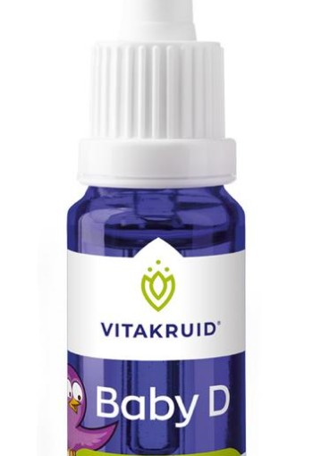 Vitakruid Vitamine D baby druppels (10 Milliliter)