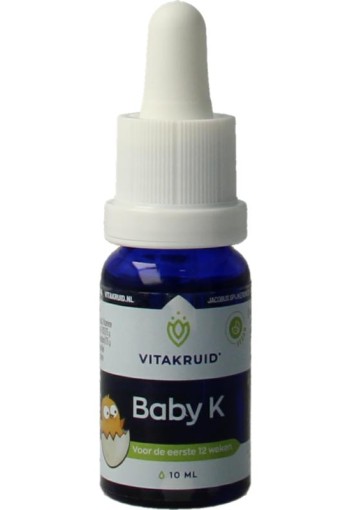 Vitakruid Vitamine K baby druppels (10 Milliliter)