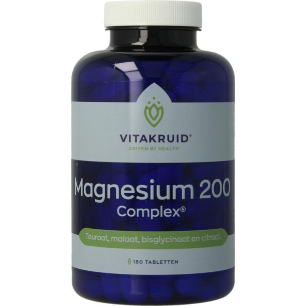 Vitakruid Magnesium 200 complex (180 Tabletten)