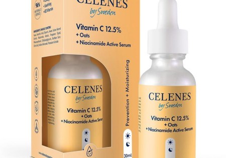 Celenes Active serum vitamin C 12,5% + oats + niacinamide (30 Milliliter)