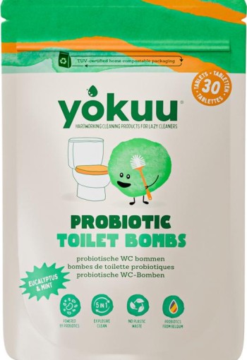 Yokuu Natuurlijke wc tabletten 3-in-1 (30 Stuks)