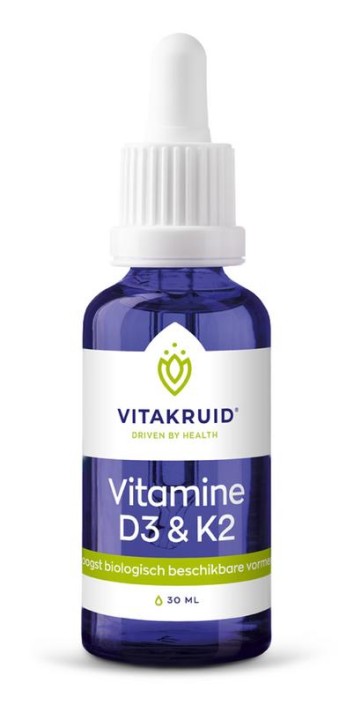 Vitakruid Vitamine D3 & K2 (30 Milliliter)